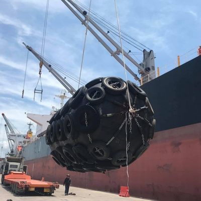 Bezpieczna Dobra Szczelność Pneumatyczny błotnik morski Yokohama