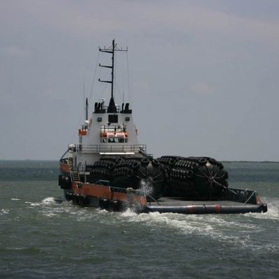 50kpa 80kpa Pływający pneumatyczny błotnik Gumowe błotniki Yokohama