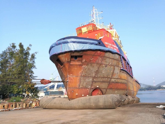 Dry Dock Nadmuchiwane gumowe poduszki powietrzne Wypuszczają łodzie Cena fabryczna na sprzedaż