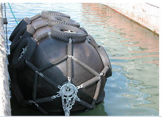 50kpa Marine Pneumatyczne gumowe błotniki boi z oponą samolotową