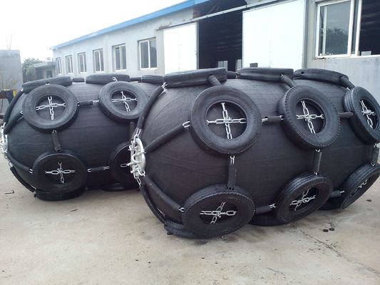 Certyfikat SGS Floating Defense 2,0x3,5m Pneumatyczny gumowy błotnik