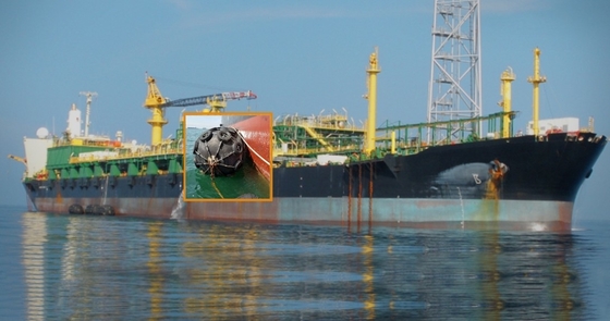 Certyfikat BV Natural Rubber Marine Fender do dokowania statków