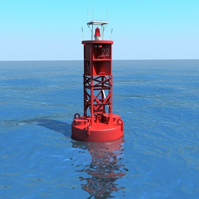 Pływający bojowy Ocean Navigation Mark Bojowy Stalowy kolor na zamówienie