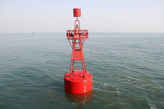 Pływający bojowy Ocean Navigation Mark Bojowy Stalowy kolor na zamówienie