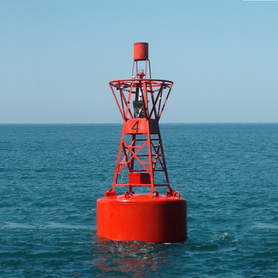 Pływający bojowy Ocean Navigation Mark Bojowy Stalowy kolor na zamówienie