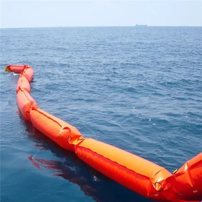PVC Floating Barrier Foam Rubber Oil Containment Boom Zindywidualizowane porty kontenerowe/jeziora/offshore oil boom