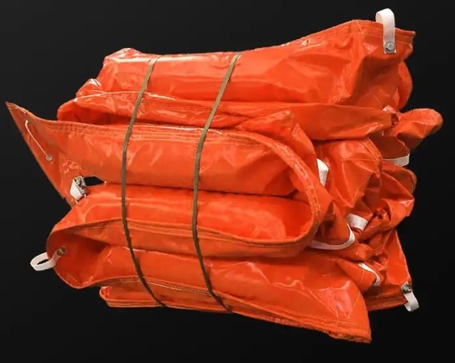 PVC Floating Barrier Foam Rubber Oil Containment Boom Zindywidualizowane porty kontenerowe/jeziora/offshore oil boom