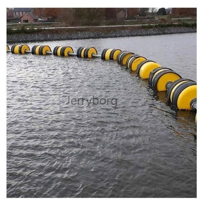 LLDPE plastikowe rury bojowe marker ponton pływający bariera pływająca