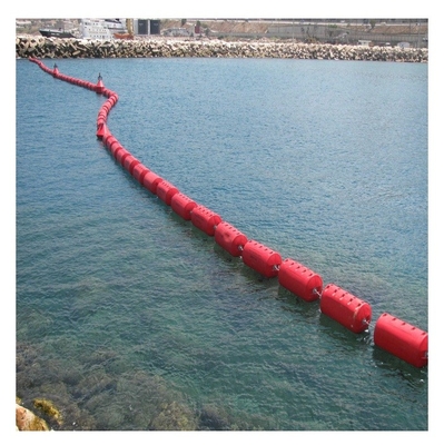 LLDPE plastikowe rury bojowe marker ponton pływający bariera pływająca