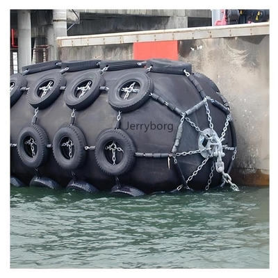 Yokohama Pneumatyczny Fender Docking Fender dla statku Net Typ Pneumatyczny Gumkowy Fender