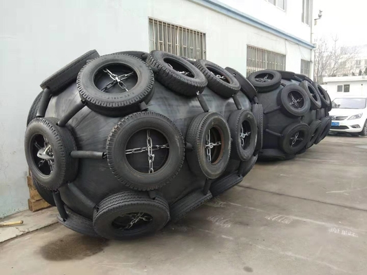 CCS certyfikowany pływający, czarny, pneumatyczny materiał gumowy Yokohama Fender