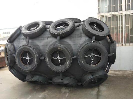 CCS certyfikowany pływający, czarny, pneumatyczny materiał gumowy Yokohama Fender