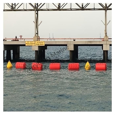 LLDPE Plastic Rotational Molding Dredge Pipe Float Pontoon Boaty Pływająca bariera morska