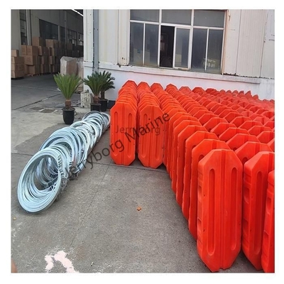 HDPE pływa zbiorniki drogowe rurociągi plastikowe pływające bariery boja