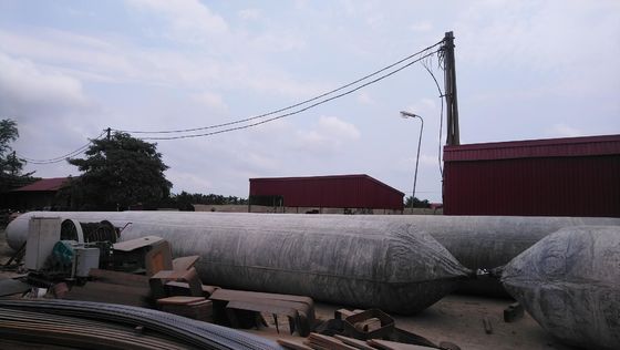 Wysokociśnieniowa nadmuchiwana gumowa poduszka powietrzna 1,2 m * 15 m