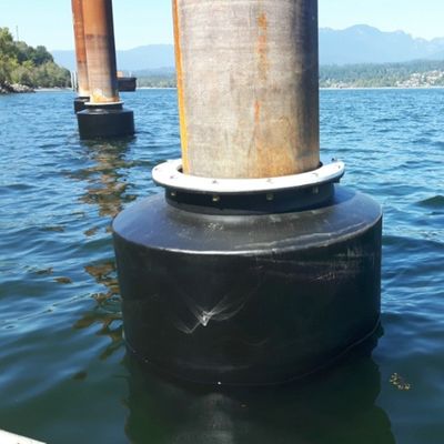 Wysoka absorpcja energii BV Donut Fender do dokowania morskiego zderzaka EVA