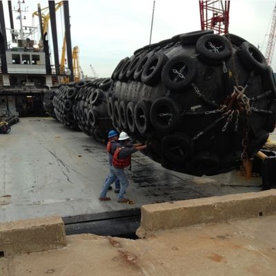 ABS CCS Yokohama Fender do cumowania łodzi Duża elastyczność Marine Rubber Buffer