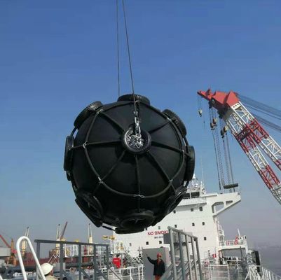 ISO17358 CCS Yokohama Pneumatyczny błotnik do nadmuchiwanego gumowego błotnika na molo