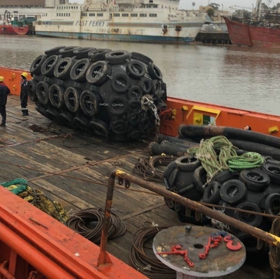 Marine Rubber Pneumatyczny błotnik dokujący do statku Gumowy błotnik