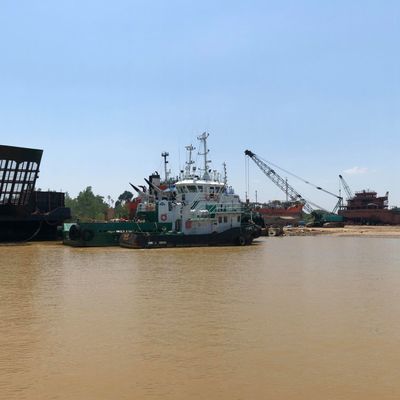 Lekki, łatwy do rozmieszczenia statek, uruchamiający morską gumową poduszkę powietrzną